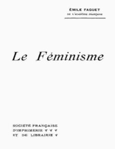 Le Feminisme