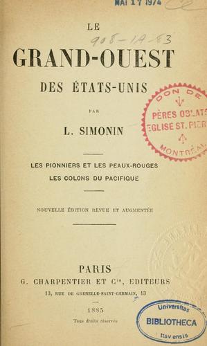 Le Grand Ouest Des Etats Unis