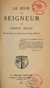 Le Jour Du Seigneur