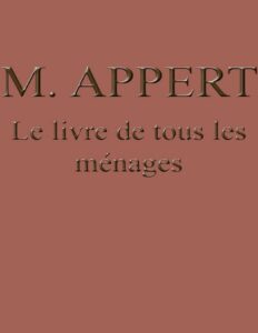 Le Livre De Tous Les Menages Ou Lrsquoart De Conserver P