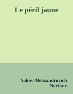 Couverture de Le péril jaune