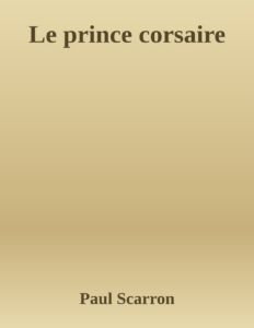 Couverture de Le prince corsaire