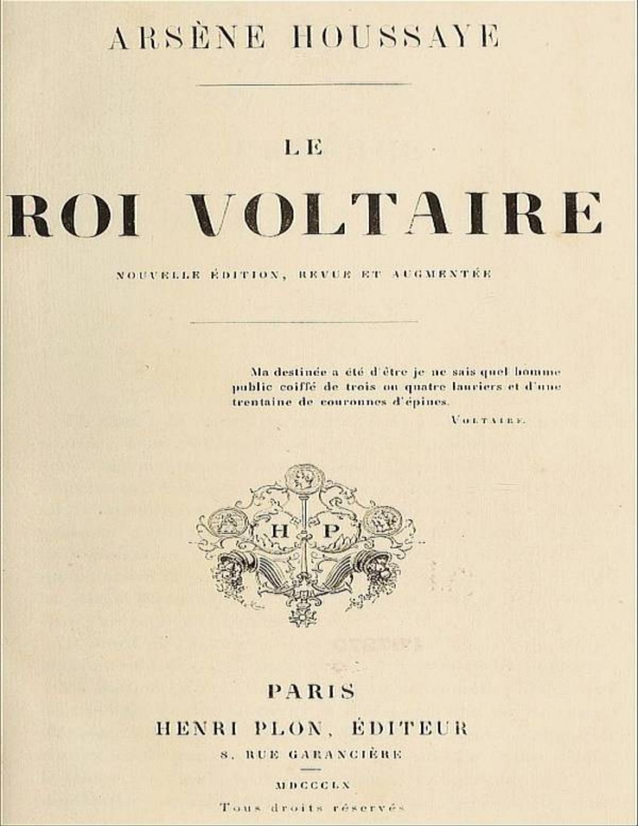 Le Roi Voltaire