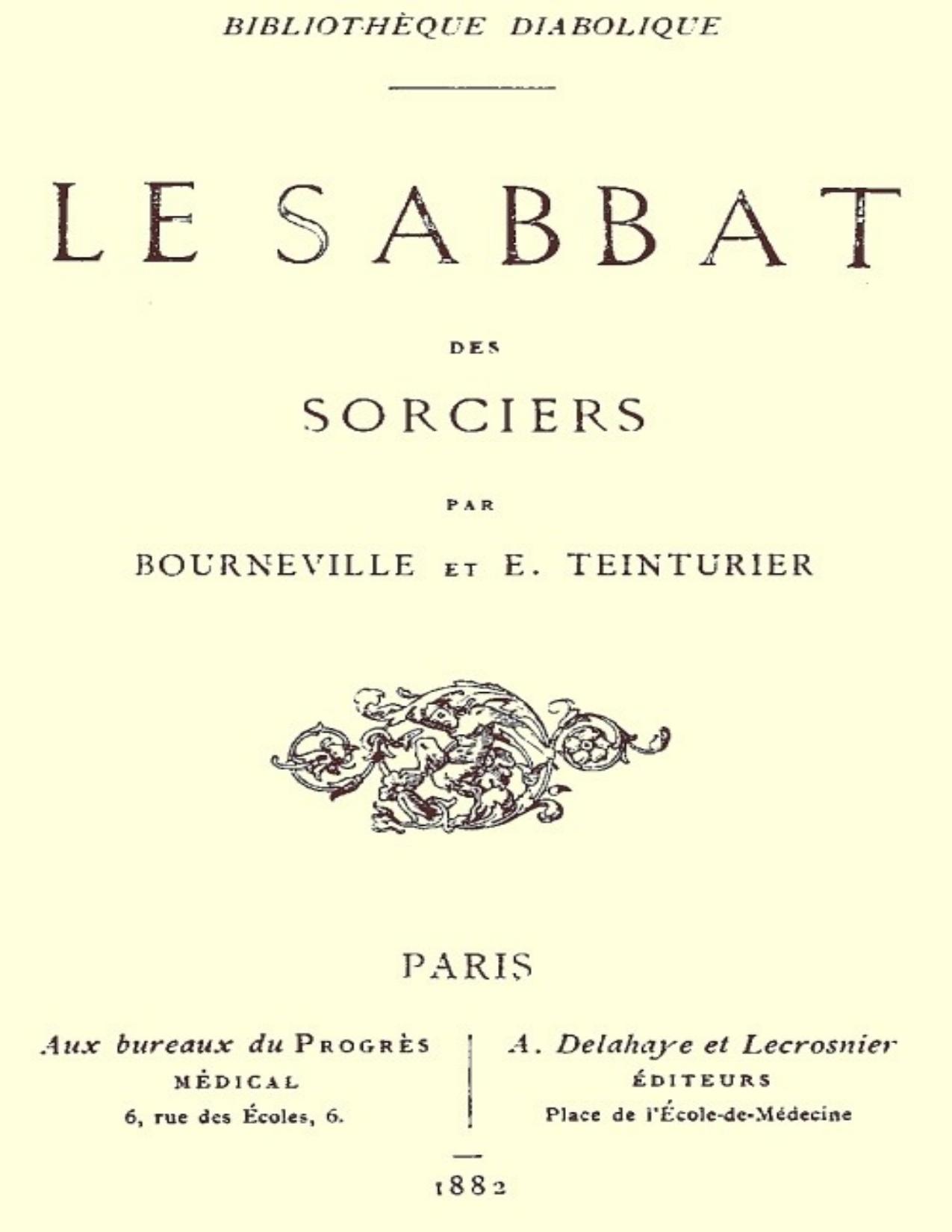 Le Sabbat Des Sorciers