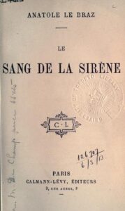 Le Sang De La Sirene