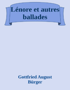 Couverture de Lénore et autres ballades