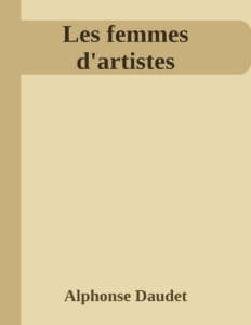 Couverture de Les femmes d'artistes