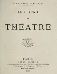 Les Gens De Theatre