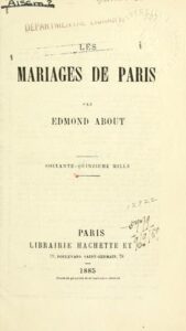 Les Mariages De Paris
