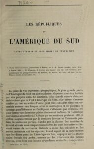 Les Republiques De LrsquoAmerique Du Sud