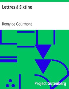 Lettres A Sixtine
