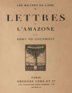 Lettres A LrsquoAmazone