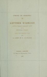 Lettres Drsquoamour