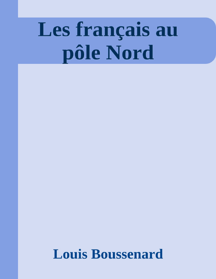 Couverture de Les français au pôle Nord