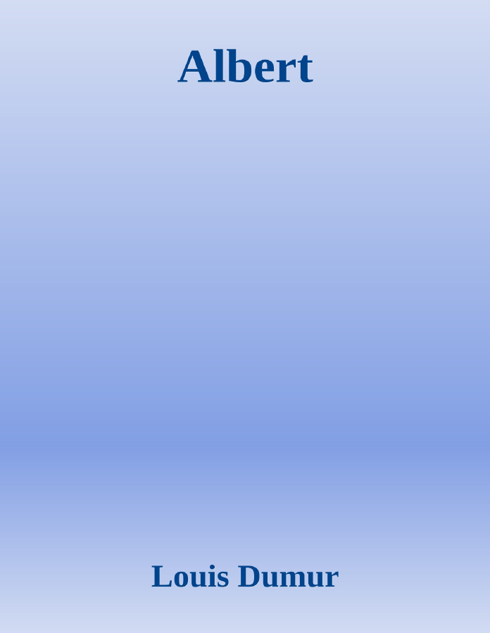 Couverture de Albert