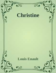 Couverture de Christine
