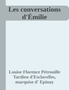 Couverture de Les conversations d'Émilie