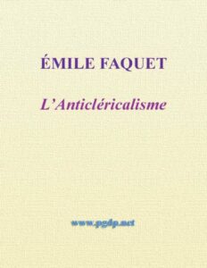 LrsquoAnticlericalisme