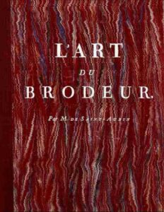 L’Art du brodeur by Charles Germain de Saint-Aubin, book cover