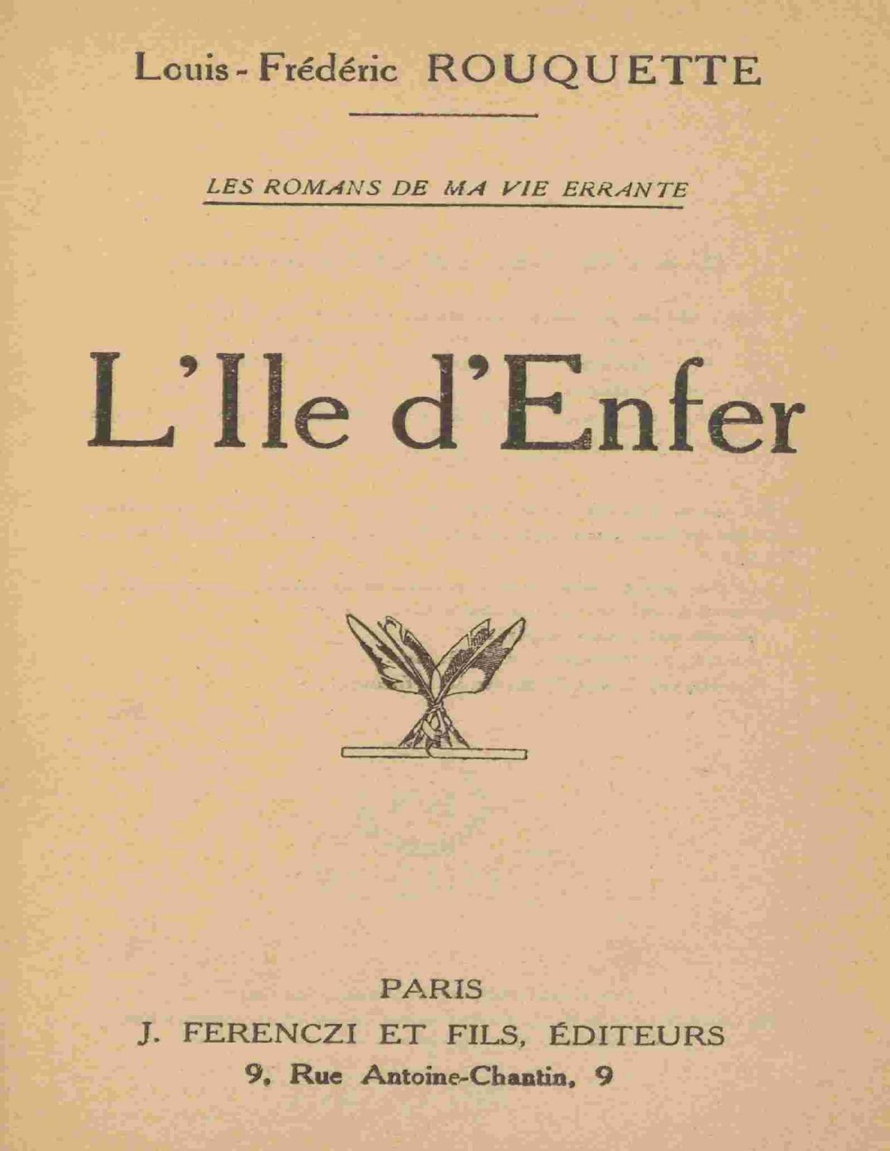 LrsquoIle DrsquoEnfer