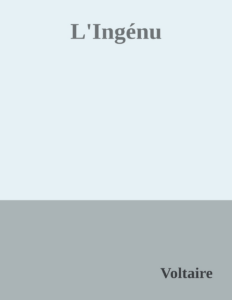 Couverture de L'Ingénu