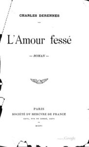Lrsquoamour Fesse