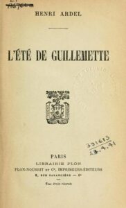 Lrsquoete De Guillemette