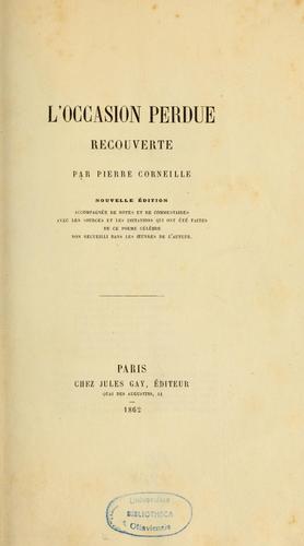 Lrsquooccasion Perdue Recouverte