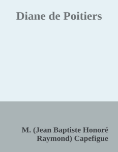 Couverture de Diane de Poitiers