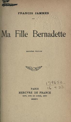 Ma Fille Bernadette