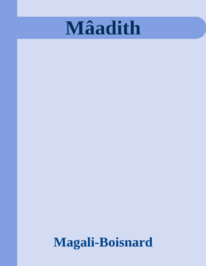 Couverture de Mâadith