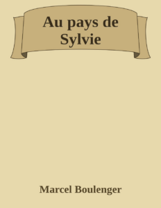 Couverture de Au pays de Sylvie