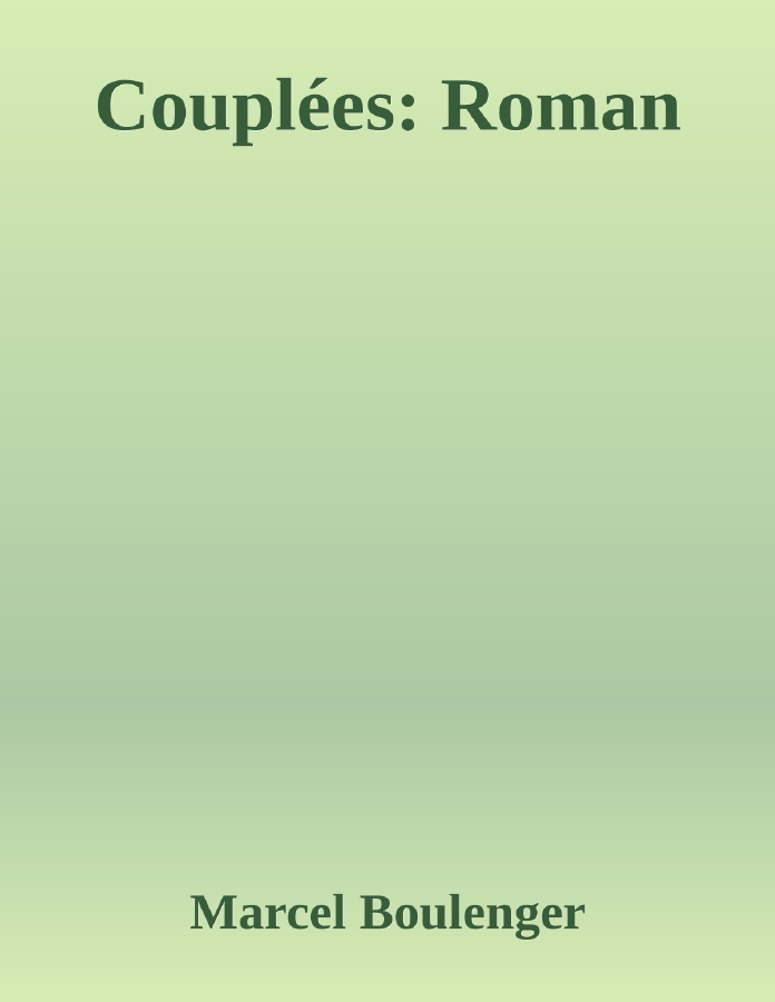 Couverture de Couplées: Roman