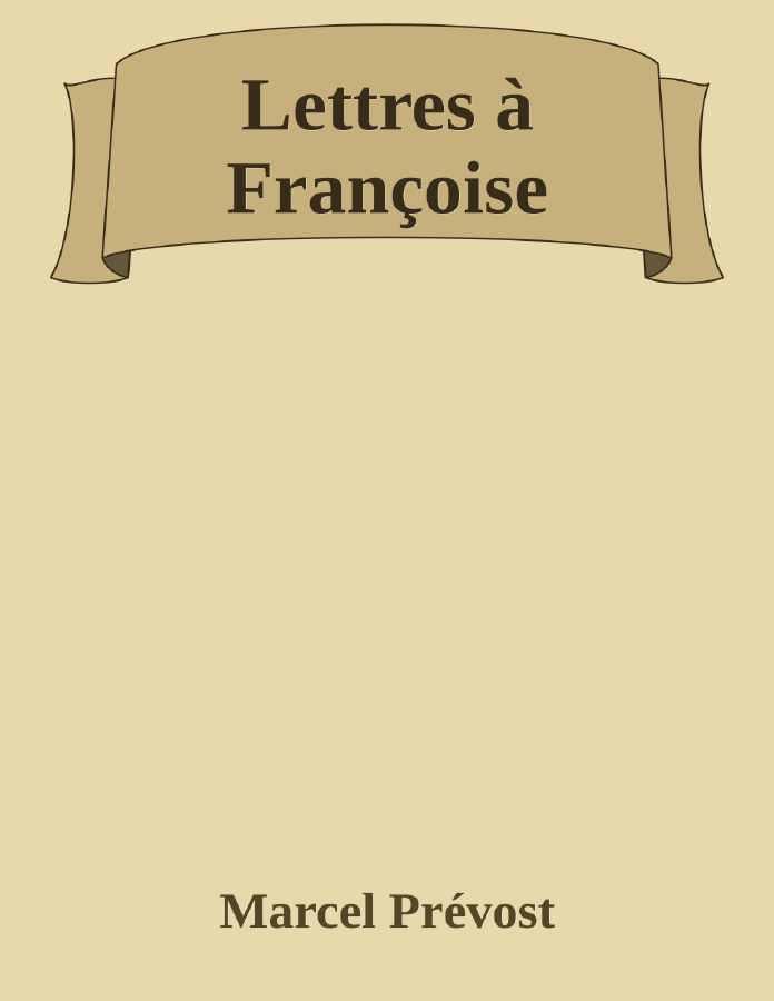 Couverture de Lettres à Françoise