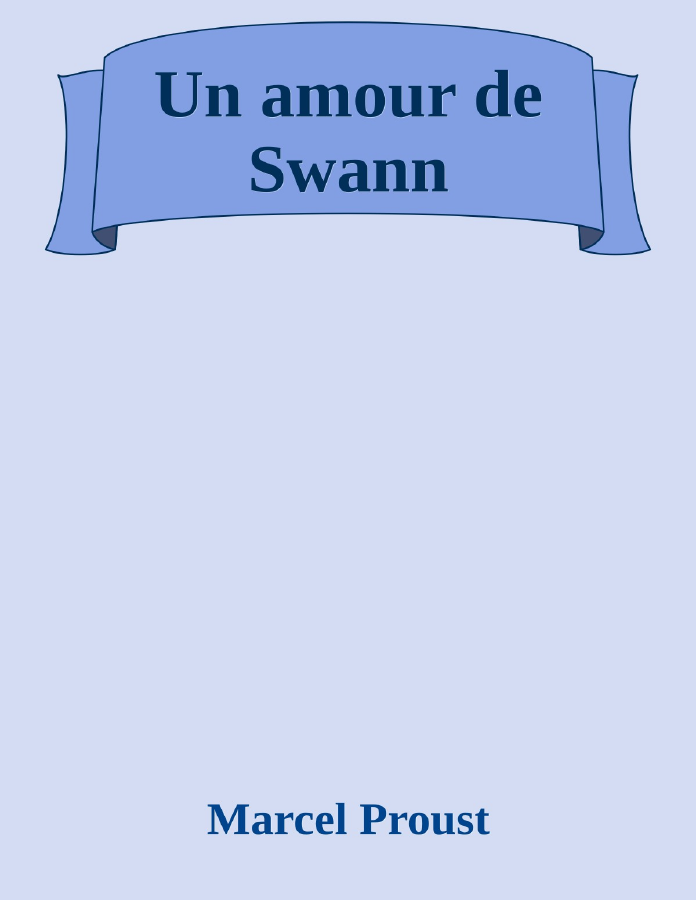 Couverture de Un amour de Swann