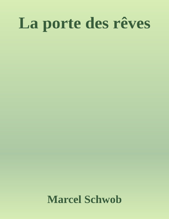 Couverture de La porte des rêves