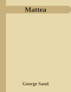 Couverture de Mattea