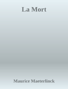 Couverture de La Mort