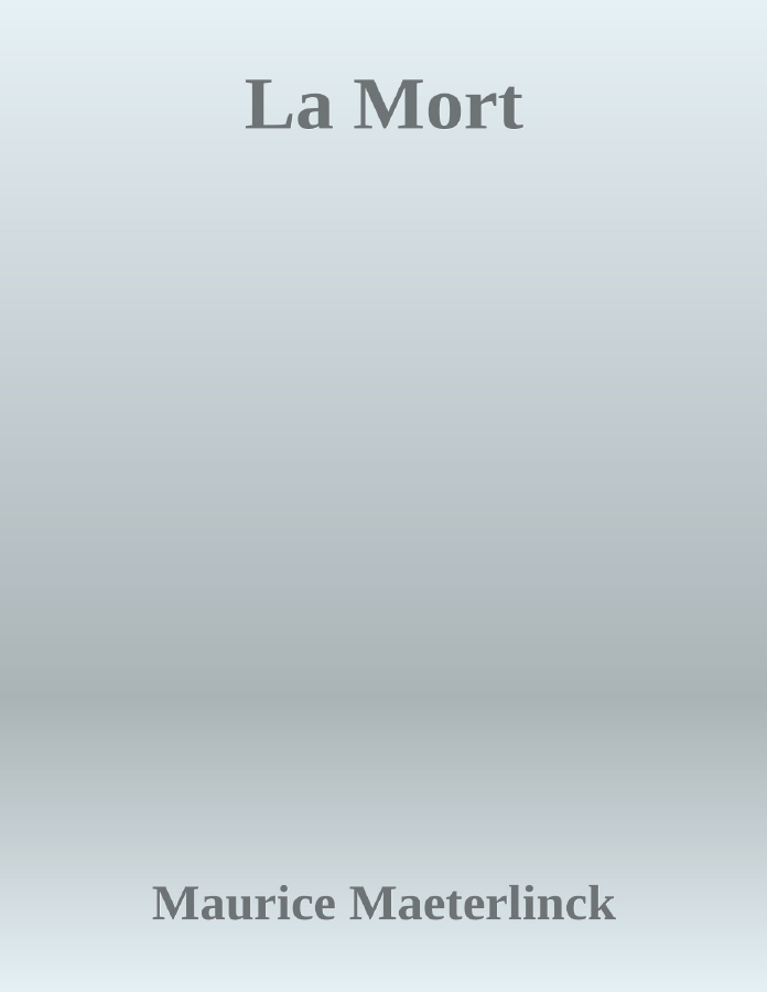 Couverture de La Mort