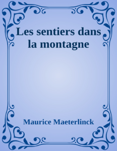 Couverture de Les sentiers dans la montagne