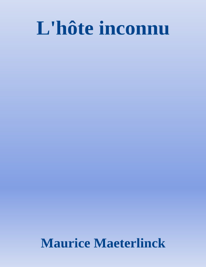 Couverture de L'hôte inconnu