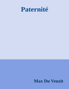 Couverture de Paternité