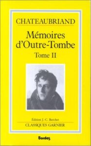 Memoires DrsquoOutre Tombe Tome 2
