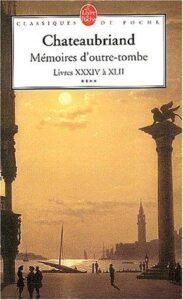 Memoires DrsquoOutre Tombe Tome 4