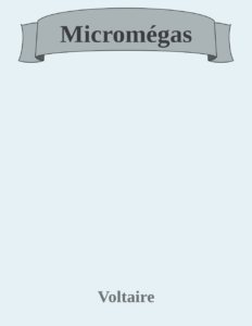 Couverture de Micromégas