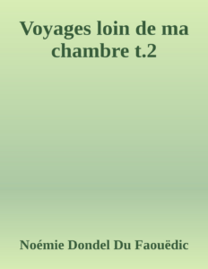 Couverture de Voyages loin de ma chambre t.2