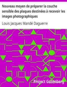 Nouveau Moyen De Preparer La Couche Sensible Des Plaques De