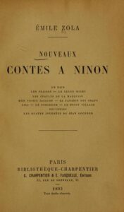 Nouveaux Contes A Ninon
