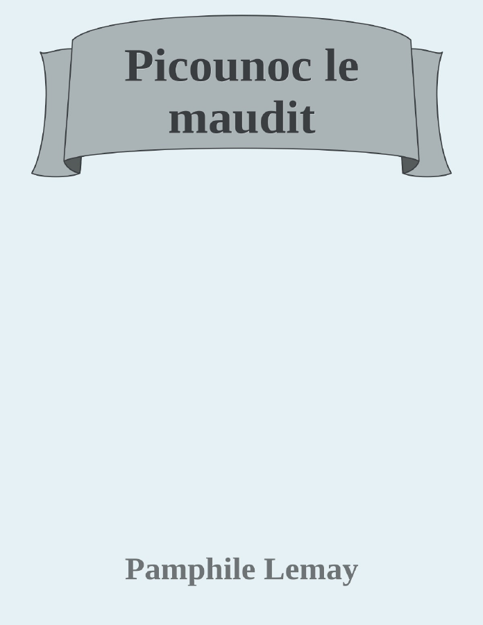 Couverture de Picounoc le maudit