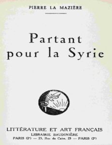 Partant Pour La Syrie